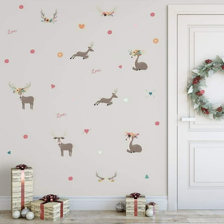 Rainbow Wall Decal Diy Cute Wall Sticker Vinyl Peel And Stick Wallpaper Removable Waterproof Decor For Nursery Kid Kids Girl Teen Bedroom Living Room Walmart Canada