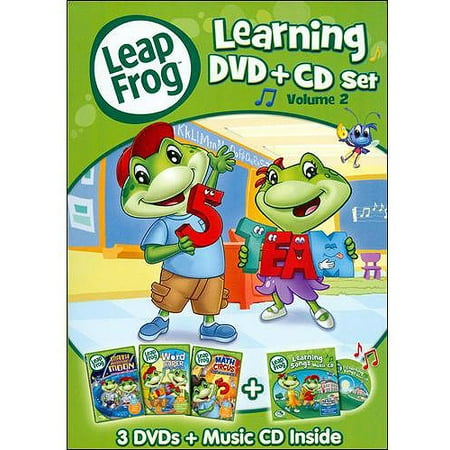 LeapFrog Learning (DVD + CD Set) Volume 2 - Walmart.com