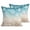 Blue, variant on Throw Pillow Covers 18x18 Inch Set of 2 Coral Starfish Decorative Pillows Cushion Case Soft Square Pillowcases Ombre Turquoise Brown Shell Marine Life Throw Pillows for Couch Sofa Bed Chair Decor