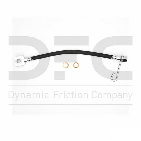 Dynamic Friction Company 350-54544 Rear Lower Brake Line Hose OEM specifications for form, SAE J1401 quality standards