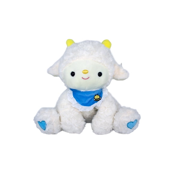 Peluche Suave De Borrego / Borreguito Con Babero Regalo