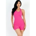 thumbnail image 5 of Halter Neck Backless Ribbed Romper, 5 of 8