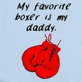 thumbnail image 2 of CafePress - My Favorite Boxer Is My Daddy Body Suit - Baby Light Bodysuit, Size Newborn - 24 Months, 2 of 4