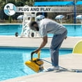 thumbnail image 4 of Dolphin Wave 60 Commercial Robotic Pool Vacuum Cleaner with Caddy up to 50 FT - with Caddy, 4 of 5