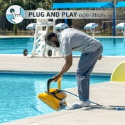 Dolphin Wave 60 Commercial Robotic Pool Vacuum Cleaner with Caddy up to 50 FT - with Caddy