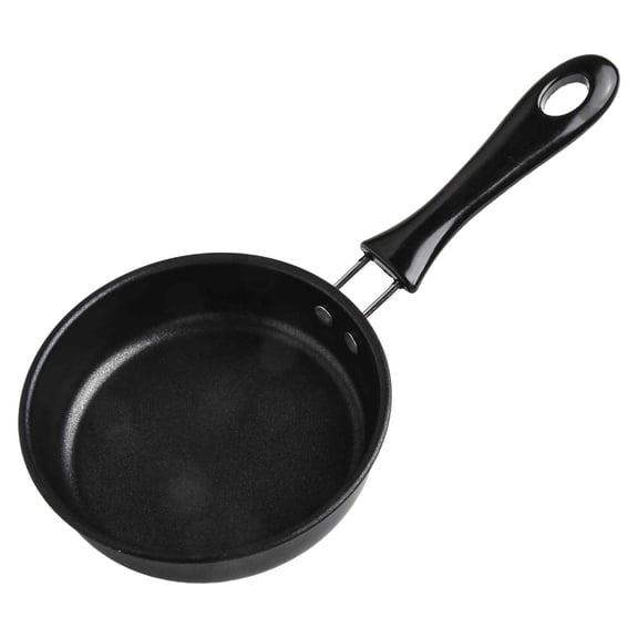 Nonstick Pan Frying Egg Skillet Pot Cooking Omelette Pancake Pot 16Cm Black