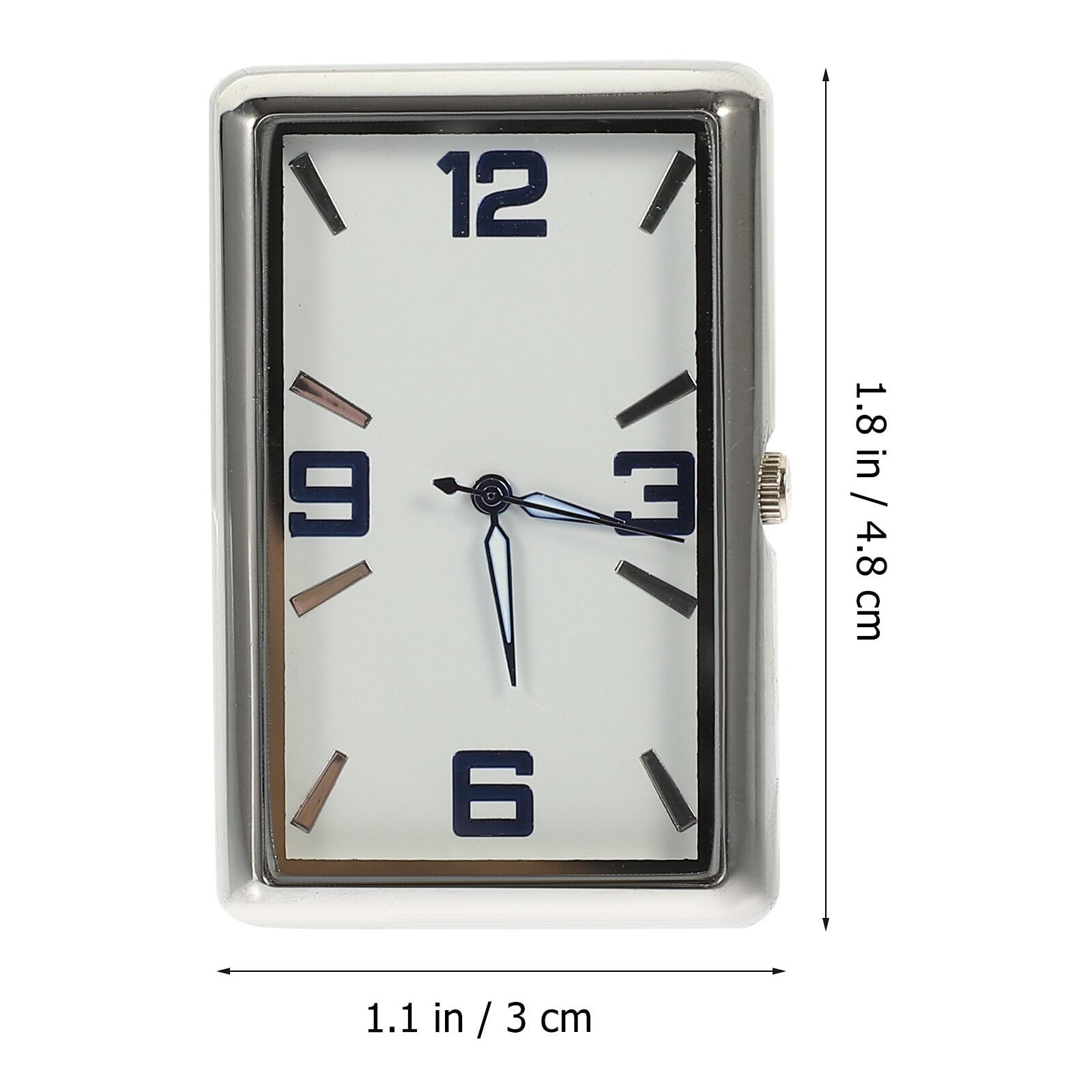 Stick on Dashboard Clock Tiny Small Car Clock Car Vent Clock Dashboard