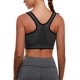thumbnail image 3 of Beninos - Sujetador deportivo con cremallera frontal para mujer, sujetador posoperatorio inalámbrico, sujetador deportivo de yoga activo Ormromra WMXL-40-9, 3 of 4