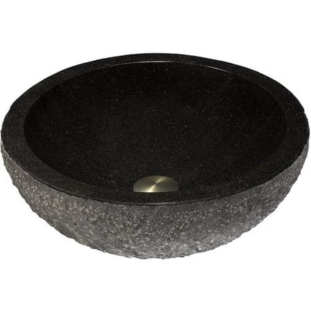 - Lenova Absolute Above Counter Bowl Stone Circular Vessel Bathroom Sink