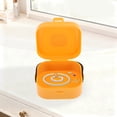 thumbnail image 4 of Unique Bargains 1 Pc Multi-Function Jewelry Box Jewelry Organizer Orange PP, 4 of 5