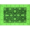 thumbnail image 1 of Ahgly Company Indoor Rectangle Oriental Green Traditional Area Rugs, 7' x 10', 1 of 4
