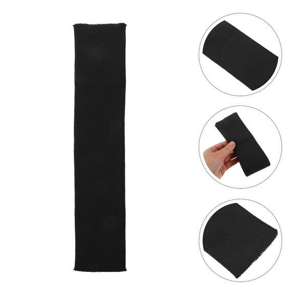 Raindrops Elastic Ribbing Fabric for Grey Sweatshirt Sleeves with Comfortable Fit and Stretch