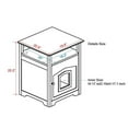 thumbnail image 3 of Arf Pets Meuble Fermé pour Litière de Chat avec Table, 3 of 6
