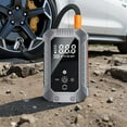 thumbnail image 6 of Cordless Tire Inflator Portable Air Compressor - 15000mAh Rechargeable Car Tire Pump with Digital Pressure Gauge, LED Light, Auto Shut Off, Dual Power Source for Car, Motorcycle, Bicycle, Balls, 6 of 8
