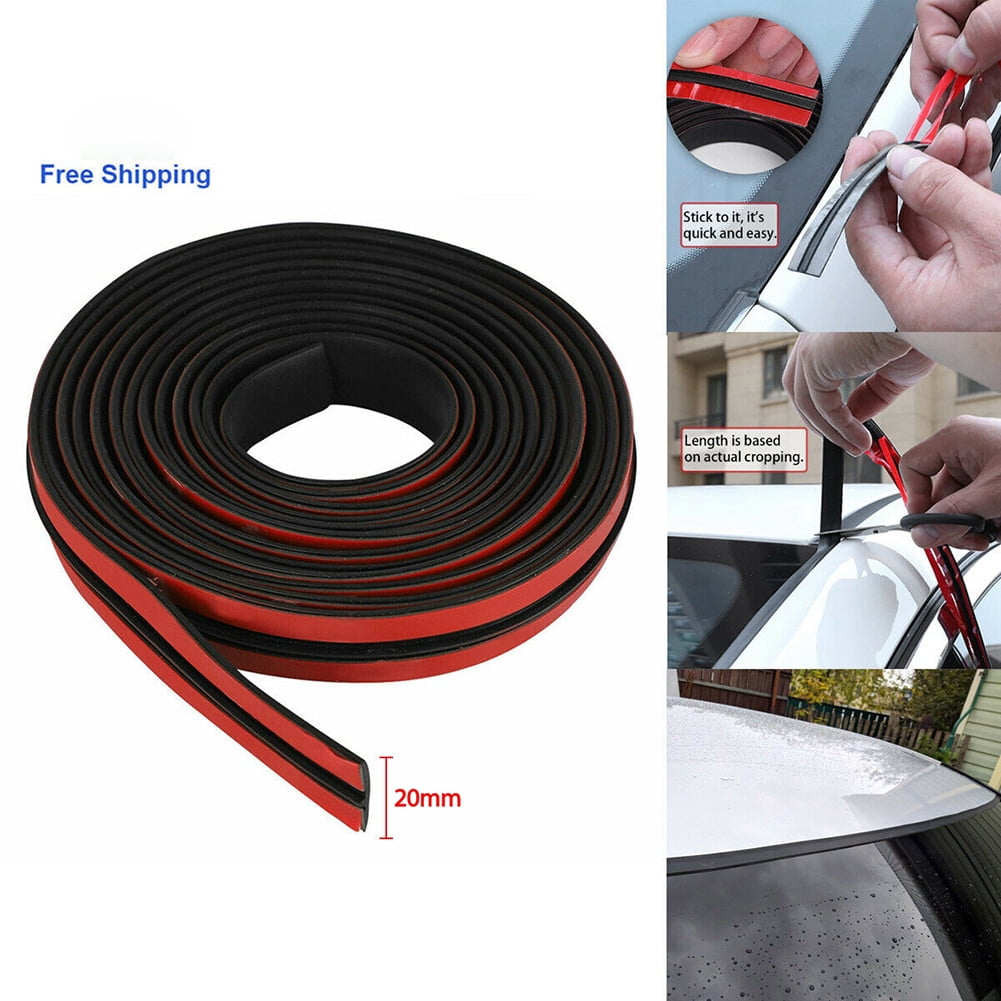 3M Windshield Car Rear Window Trim Edge Moulding Rubber Weatherstrip Seal Strip