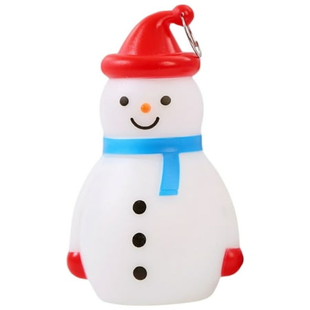 

FOCUSNORM Snowman Handheld Night Light Cute Small Christmas Lantern Lights