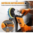 thumbnail image 4 of Pulidora Para Autos Motocicleta Goxawee 6´´1400w 3600rpm, 4 of 5