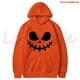 thumbnail image 3 of Sudadera con capucha de cara de calabaza para hombre y mujer, jersey de cara sonriente para Halloween, ropa con estampado de dibujos animados, prendas de vestir, Tops, invierno, 2021, 3 of 4