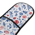 thumbnail image 2 of Dailycode Double Sided Oven Mitt with Loop Heat Resistant Kitchen Long Potholders 7" x 35" Berries Leaves Pomegranates and Herbs, 2 of 6