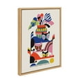 thumbnail image 2 of Kate and Laurel Sylvie 3 Cats Framed Canvas Art Print, 18" x 24", by Rachel Lee, 2 of 7
