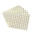 thumbnail image 1 of MasteelfCA 15 Sheets Round Sticker Self-adhesive Label Paper Number Stickers Labels DIY Decoration Sticker Digital Label 1-100, 1 of 7