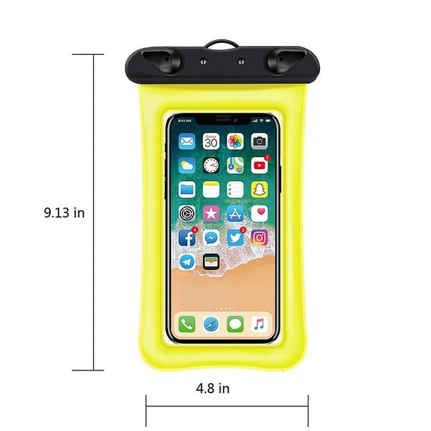 Cpdd Universal Waterproof Phone Pouch Ipx8 Waterproof Phone Case For Beach Underwater Cellphone Dry Bag With Lanyard Fits All Phones Up To 7.2in