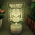 thumbnail image 4 of Luz nocturna LED 3D que cambia de color para Call of Duty Black Ops, 4 of 4