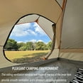 thumbnail image 3 of 6 Person 4 Season Dome Tent, Easy to Set Up for Camping & Hiking, Lightweight & Portable, Green, 3 of 6