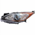 thumbnail image 2 of For Mazda 3 Sedan/Hatchback 6 Speed 2012-2013 Headlight Assembly Unit Driver Side CAPA Certified MA2518143C, 2 of 4