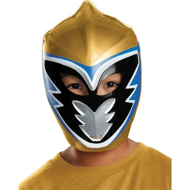 Disguise Gold Ranger Dino Charge Vacuform Mask