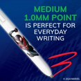 thumbnail image 2 of BIC 4-Color Retractable Ballpoint Pen with Marvel's Spider-Man Theme, Versatile Medium Point, 3-Count in Assorted Ink-(Multicolor), 2 of 3