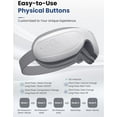 thumbnail image 5 of Bob and Brad Eye Massager EyeOasis 2 Heated Eye Mask for Migraines with Music, Smart Migraine Massager Warm Compress for Migraines, Dry Eyes, and Eye Strain Relief, 5 of 8