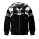 thumbnail image 4 of ICHUANYI Clearance Fashion Women's Zipper V-Neck Pullover Tops Long Sleeve Hooded Blouse Sweatshirt(Black, M) ICHUANYI WER2023080915780, 4 of 5