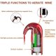 thumbnail image 4 of Aireador de vino eléctrico HIVIEW, dispensador de vino, negro, 4 of 7