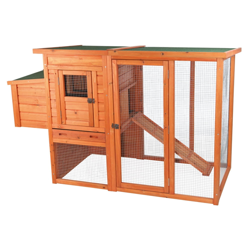 TRIXIE Pet Products natura Chicken Coop 2Story with Outdoor Run
