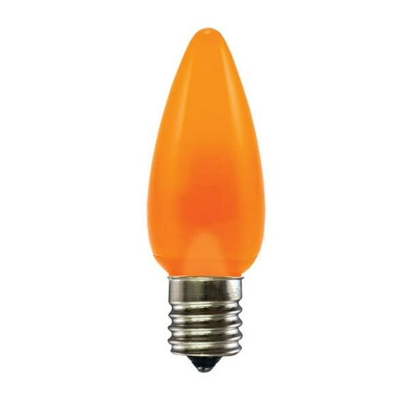C9 LED E17 Frosted Smooth MINLEON Retrofit Christmas Bulbs