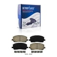 thumbnail image 6 of Detroit Axle - Front Brake Kit for 2001-2007 Toyota Highlander, 11.65" inch Disc Brake Rotors Ceramic Brake Pads with Hardware 2002 2003 2004 2005 2006 Replacement, 6 of 7