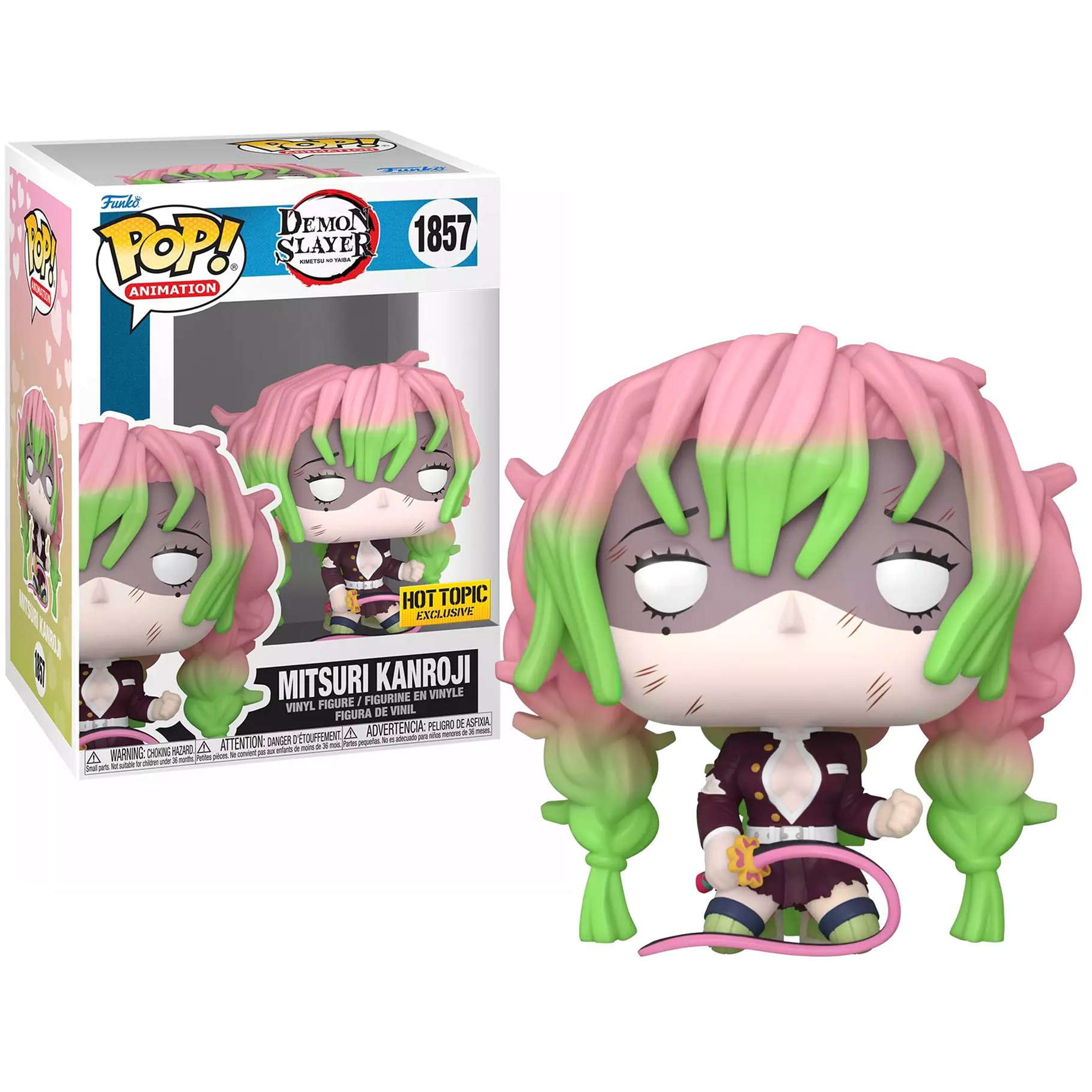 Funko POP! Animation, Demon Slayer Muichiro Tokito, Vinyl Figure #1858 -  Walmart.com