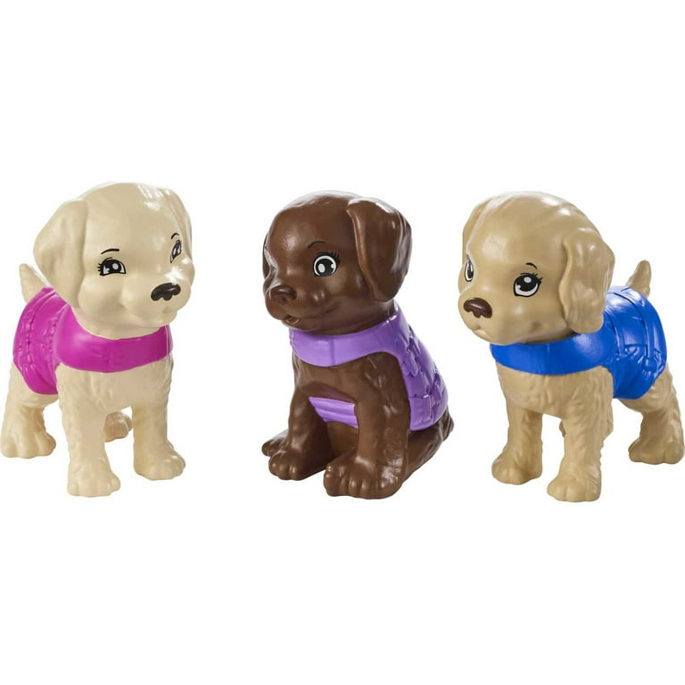 Barbie Dolphin Magic Ocean View Beach Set Ship Toy Play with Pet Raft Accessories 3 Puppies Walmart