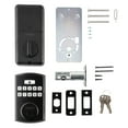 Brinks, Electronic Keypad Deadbolt with ProGuard, Transitional, Matte