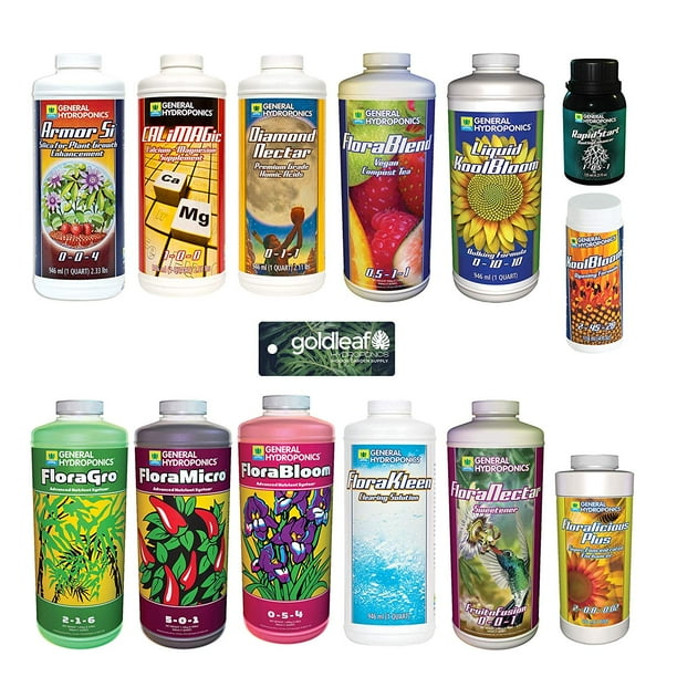 General Hydroponics Flora Series Expert Plus Complete Nutrient Kit
