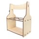 thumbnail image 1 of Wooden Red Wine Rack Beer Carrier for Storage Use in, 1 of 5