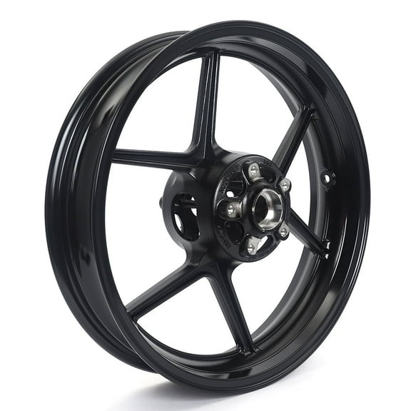 Gloss Black 17"x3.5" Front Wheel For Kawasaki Ninja ZX6RR ZX6R 2005-2024 636 Rim