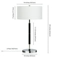 thumbnail image 3 of Evelyn&Zoe Contemporary Metal Table Lamp, 3 of 13