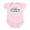 Petal Pink, variant on CafePress - Kiss Me Irish Birthday Infant Bodysuit - Baby Light Bodysuit, Size Newborn - 24 Months