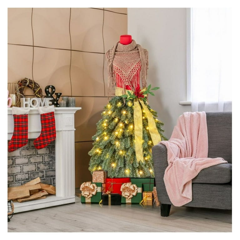 christmas tree mannequin dress Wisteria Dreams Mannequin Christmas Tree/ Dress Form Christmas Tree