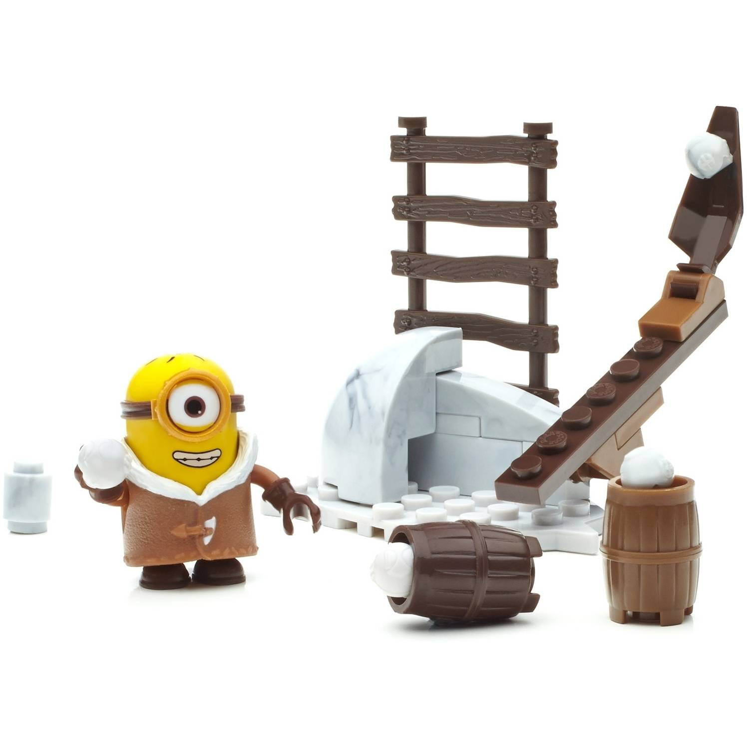 Snowball Fight and Silly TV Mega Bloks Details about   Minion Movie 