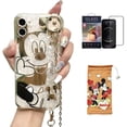 thumbnail image 1 of Funda de teléfono Hosiss Cartoon para iPhone 11 6.1 con protector de pantalla, 1 of 7