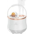 thumbnail image 1 of Humidificador portátil mini de 400 ml con doble chorro ajustable, ideal para dormitorio, oficina, estudio y hogar, color blanco., 1 of 5