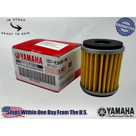 Yamaha Genuine OEM Authentic Oil Filter 1S7-E3440-00-00